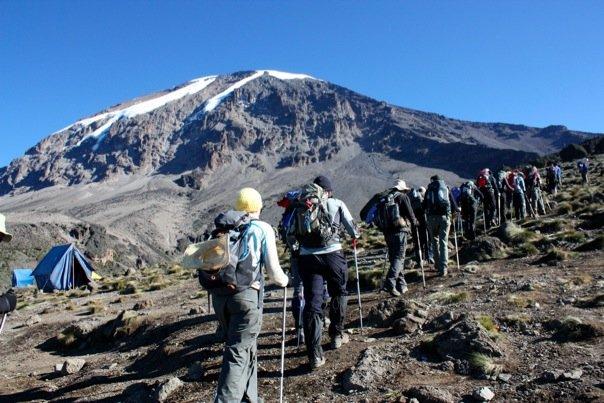 Day 3:  Trekking from Umbwe Camp to Barranco Camp